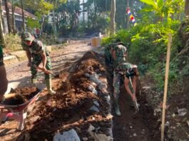 Drainase Dikebut, TMMD ke-129 Hadirkan Solusi Pengendalian Banjir dan Lingkungan Sehat bagi Warga