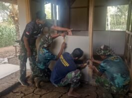 Gotong Royong Satgas TMMD Wujudkan Rumah Impian Ibu Sumana, Tingkatkan Kesejahteraan Keluarga