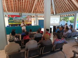 BNN Gelar Sosialisasi P4GN untuk Warga Desa Ledok Tempuro.
