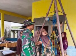 Sinergi Babinsa dan Bidan Desa, Perkuat Pelayanan Kesehatan Balita dan Lansia