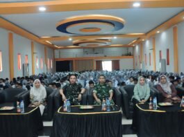 Dandim 0821/Lumajang Hadiri Grand Launching Ekstrakurikuler KKRI di SMK Muhammadiyah Lumajang