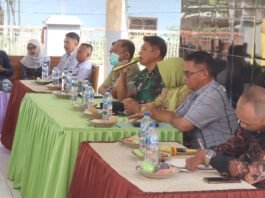 Kasdim 0821/Lumajang Sosialisasikan Pembangunan Brigif TP kepada Pesanggem Desa Salak